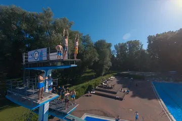 Showspringen in Rendsburg