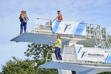 Team-Fotoshooting und Show in Itzehoe